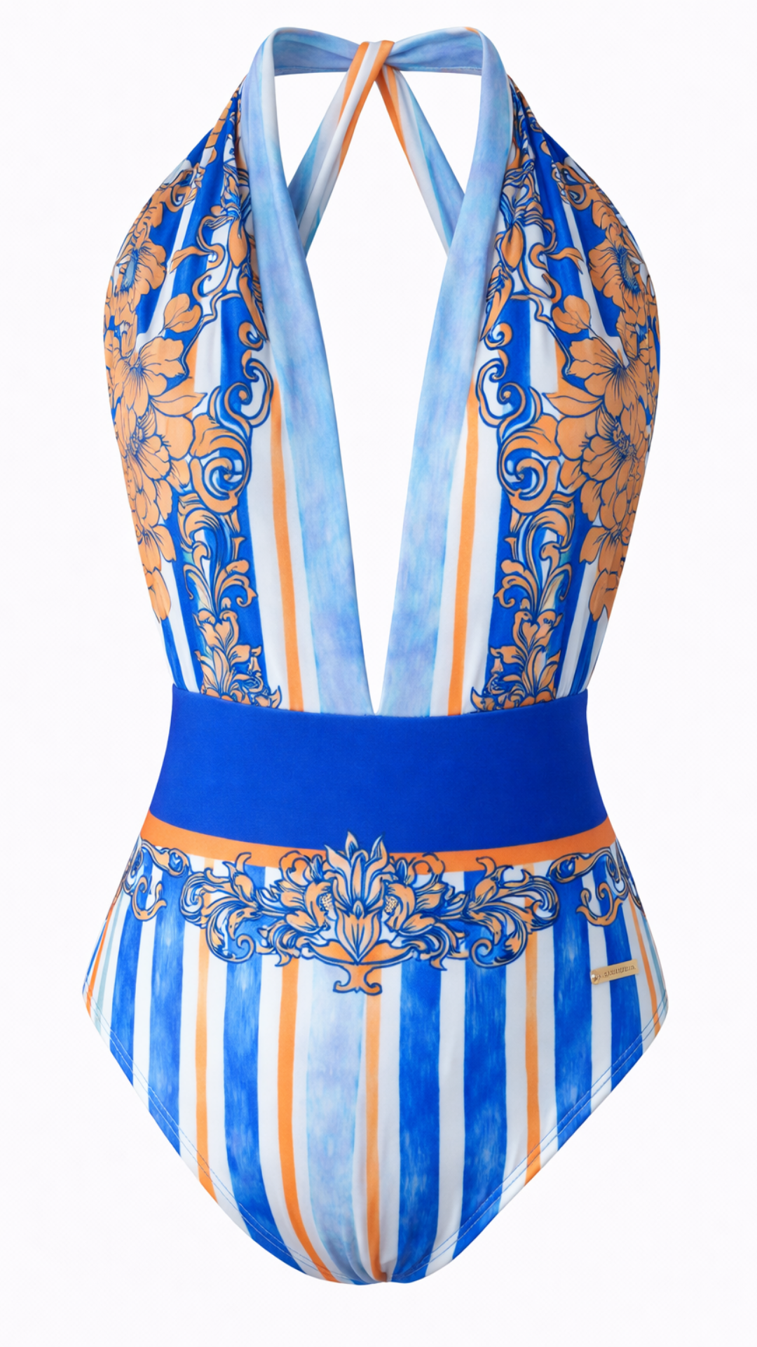 Ropa de baño Art Nouveau Azul