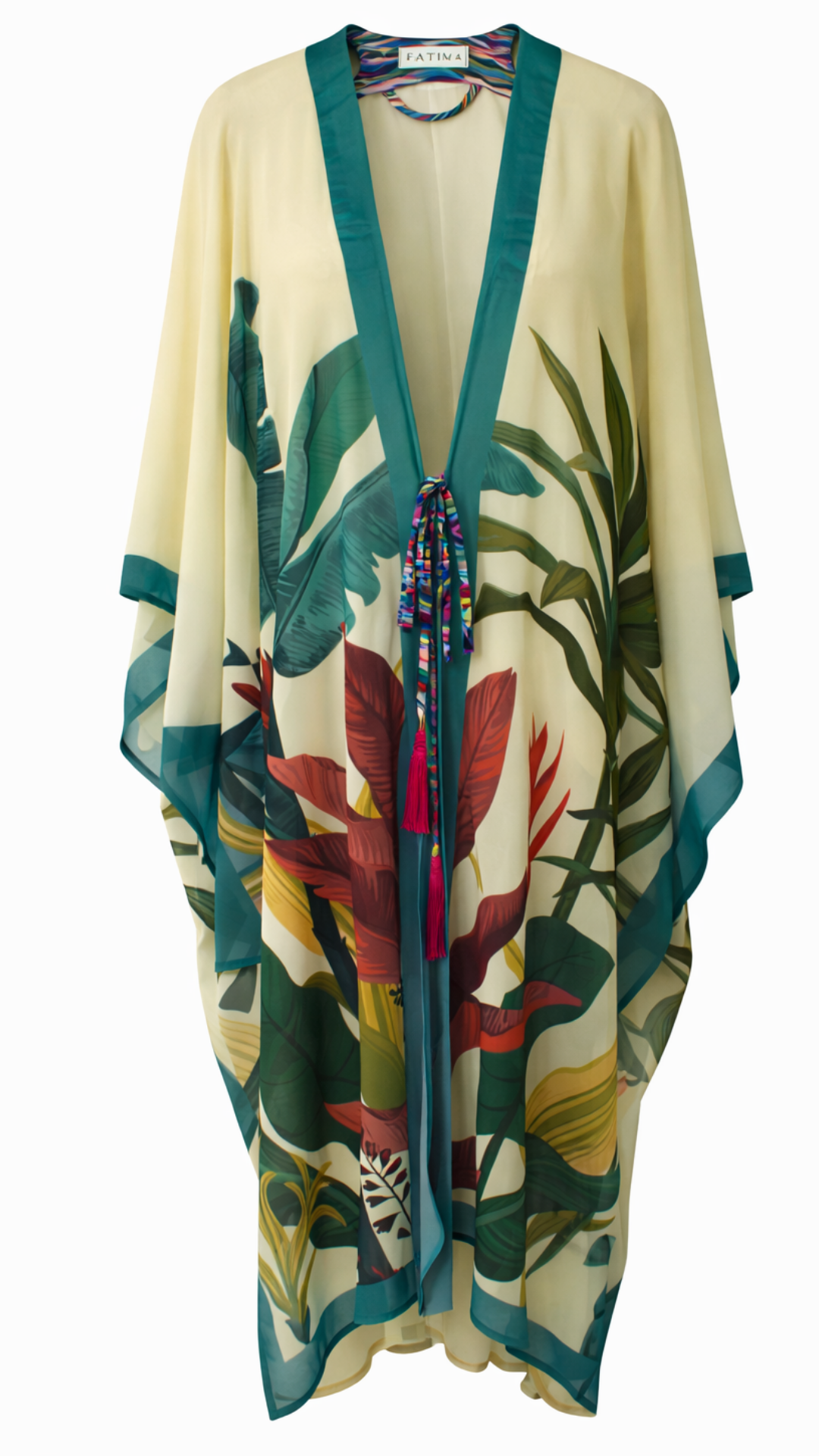 Kaftan Art Nouveau Verde