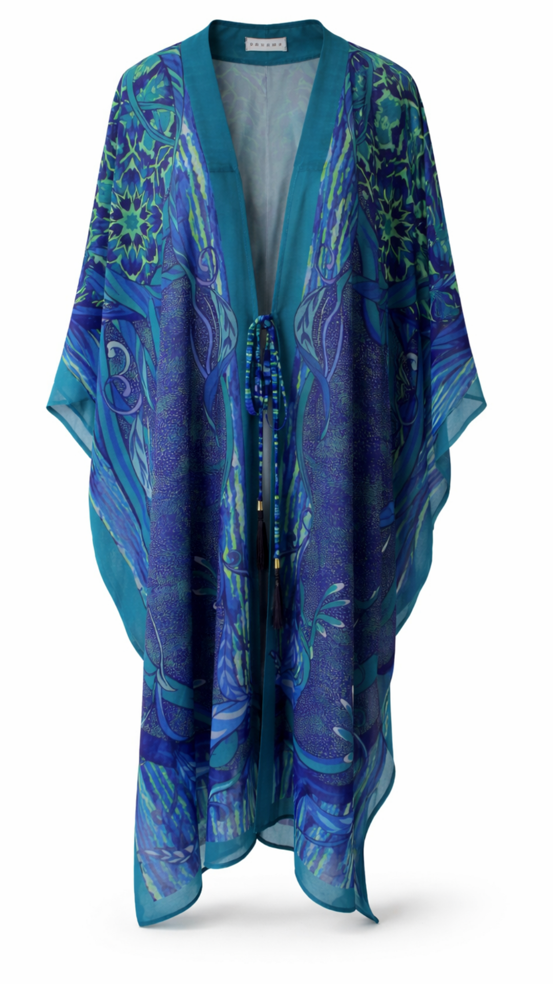 Kaftan Art Nouveau Turquesa
