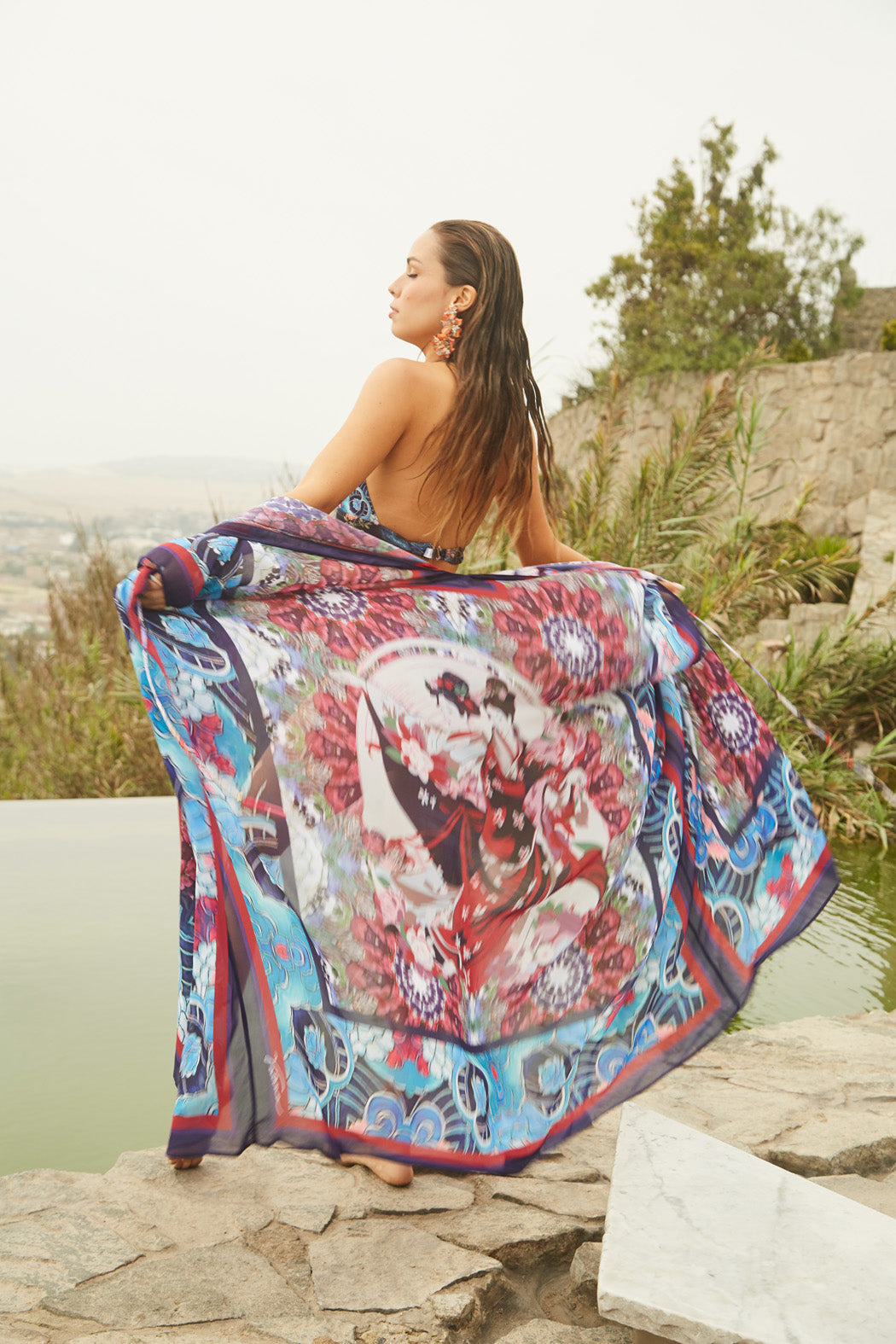 "Komorebi" Kaftan