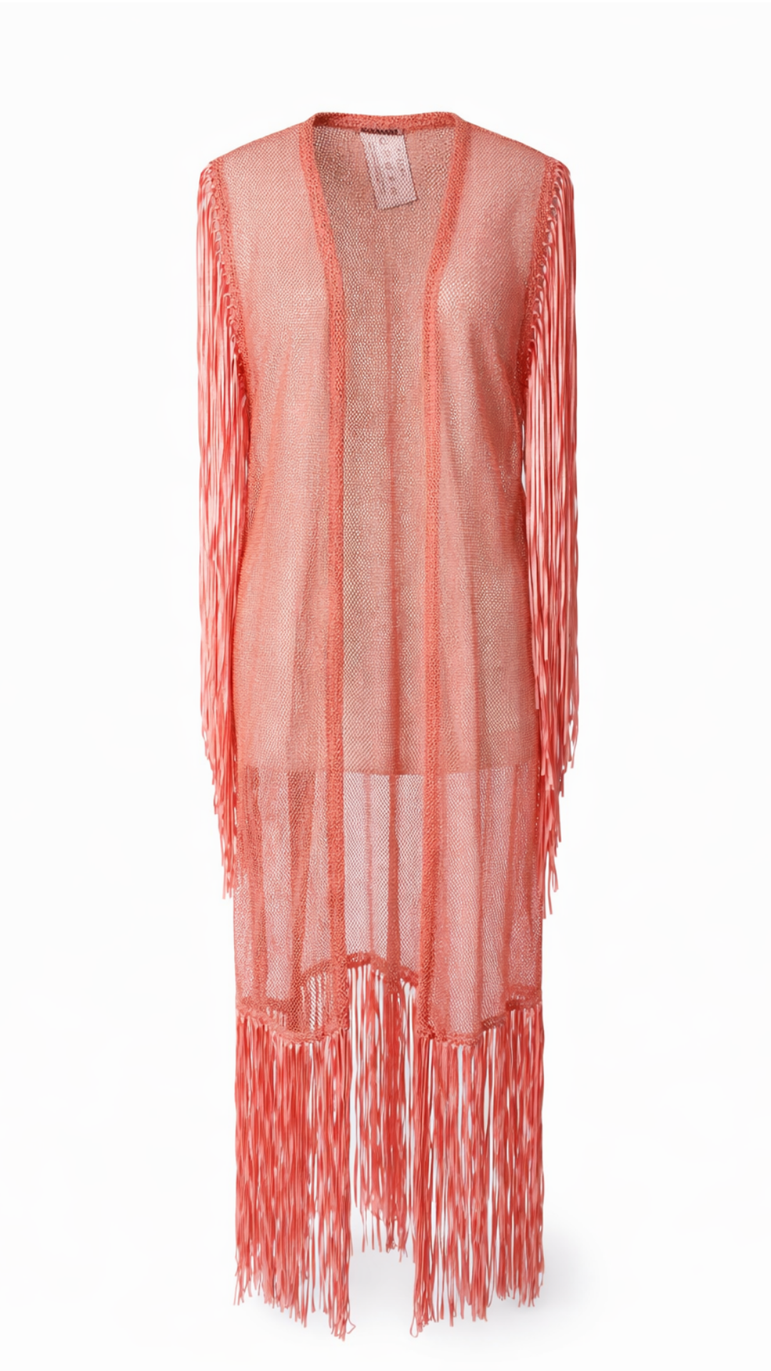 Chaleco Art Nouveau Coral