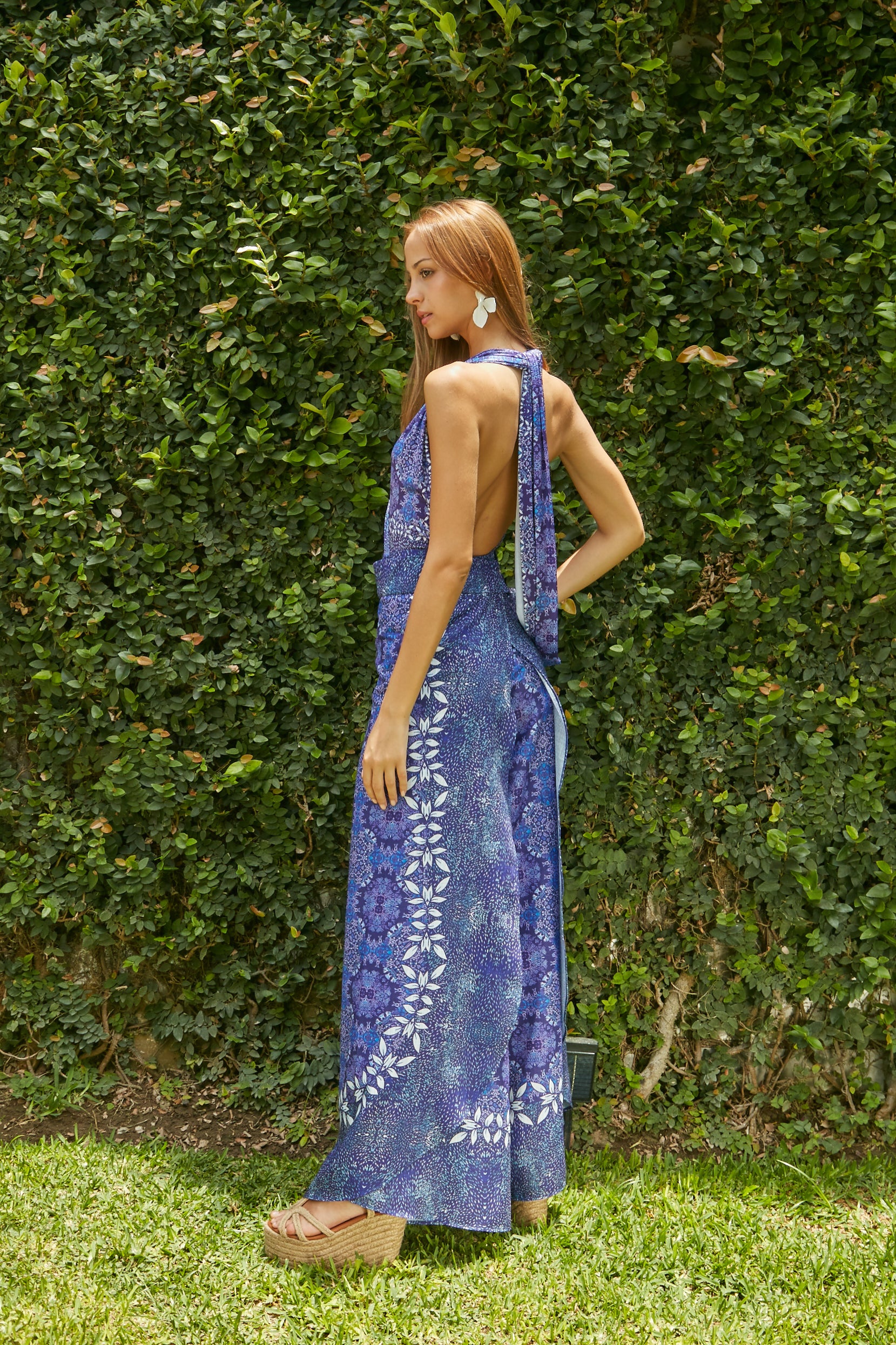 Pantalón Art Nouveau Morado