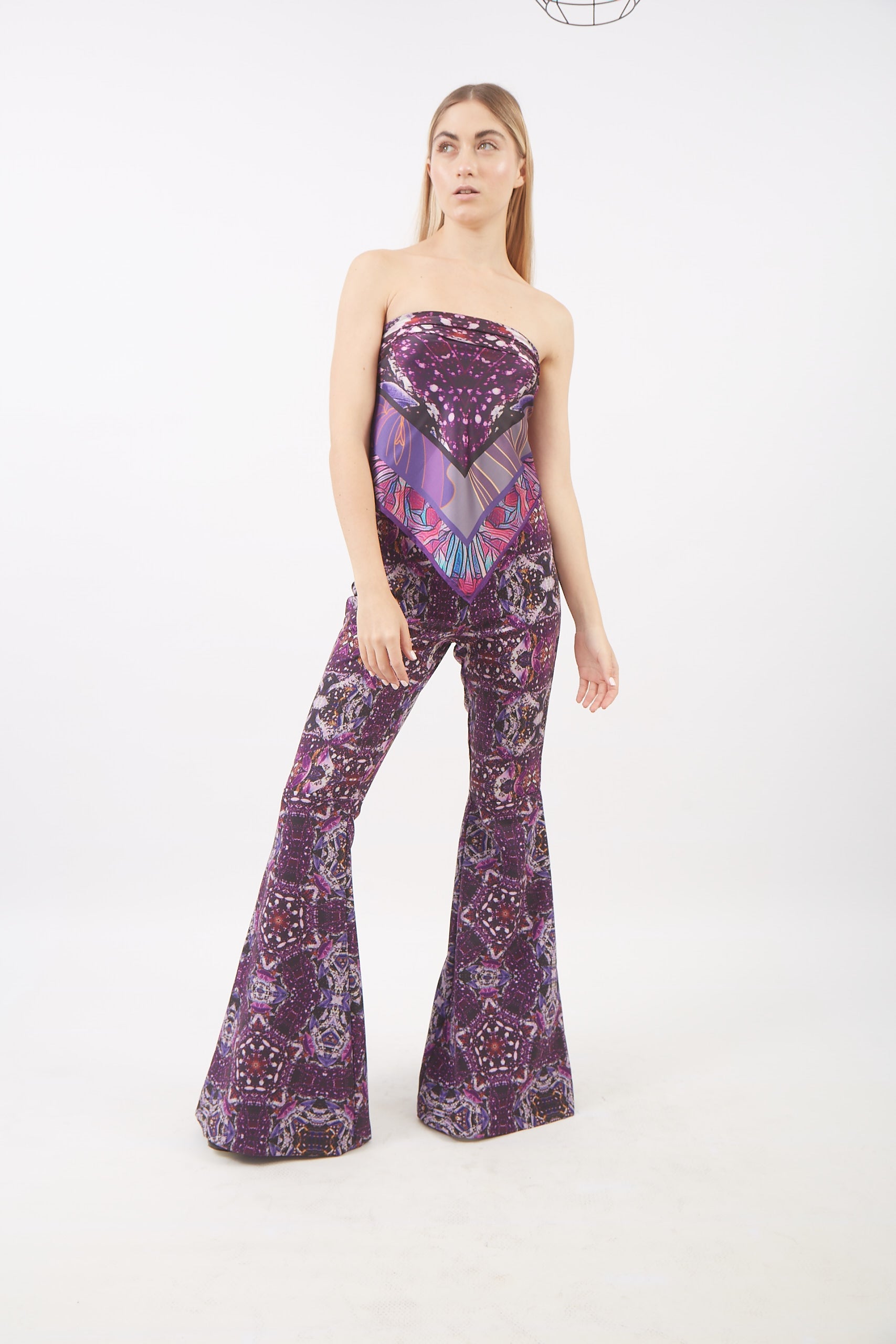 PURPLE STAR BELL PANT