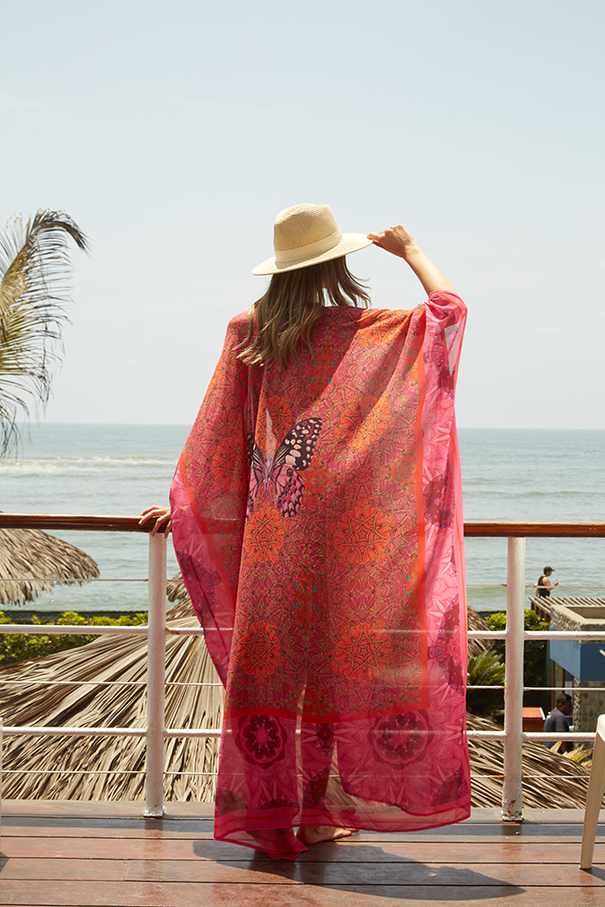 SUNSET LONG KAFTAN